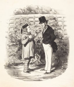Proszę pana, od dwudziestu lat dążę do zjednoczenia... autorstwa Honoré Daumier