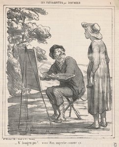 Nie ruszaj się! ... autorstwa Honoré Daumier