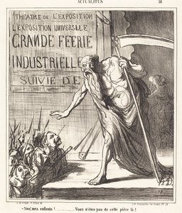 Nie... nie jesteś z tego pokoju! autorstwa Honoré Daumier