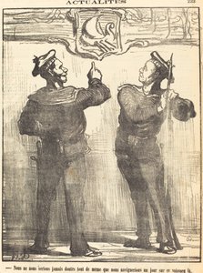 Nigdy byśmy się nie domyślili... autorstwa Honoré Daumier
