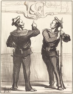 Nigdy byśmy się nie domyślili... autorstwa Honoré Daumier