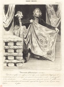 Wiadomości filantropijne... autorstwa Honoré Daumier