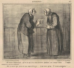 Oh! Mamechaboulard... co się wydarzy... autorstwa Honoré Daumier