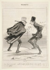 Jedenaście stopni Celsjusza! autorstwa Honoré Daumier
