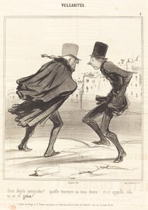 Jedenaście stopni Celsjusza! autorstwa Honoré Daumier