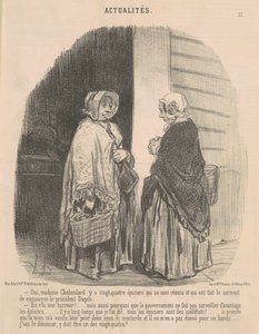 Tak, pani Chaboulard... autorstwa Honoré Daumier