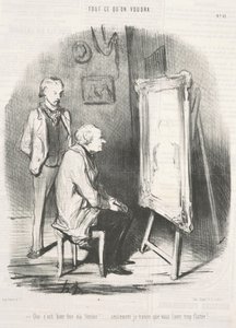 Tak, moja zmarła żona! ... autorstwa Honoré Daumier