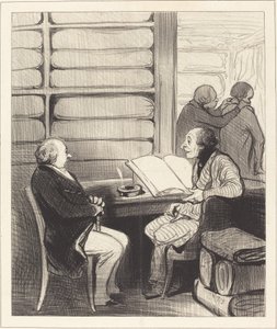 Tak, mój drogi monsieur Badoulard, będę... autorstwa Honoré Daumier