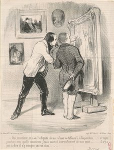Tak... znieważali mi ten obraz... autorstwa Honoré Daumier
