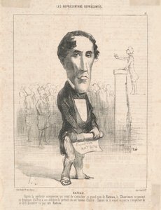 P. Lamotte Rateau autorstwa Honoré Daumier