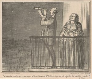 Niewiarygodne paryżanie... autorstwa Honoré Daumier