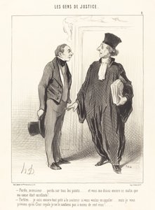 Zagubiony, sir... zagubiony pod każdym względem... autorstwa Honoré Daumier