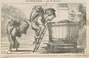 Noś takie ładunki „następnie o szóstej... autorstwa Honoré Daumier