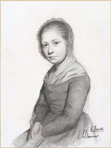 Portret dziewczyny (Jeannette) autorstwa Honoré Daumier