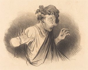 Kim są te Węże dla... autorstwa Honoré Daumier