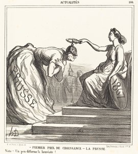 I nagroda za rozwój - Prusy autorstwa Honoré Daumier