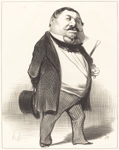 Książę Lucien Murat autorstwa Honoré Daumier