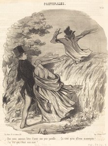 Jak głupi jesteśmy, żeby się tak bać... autorstwa Honoré Daumier
