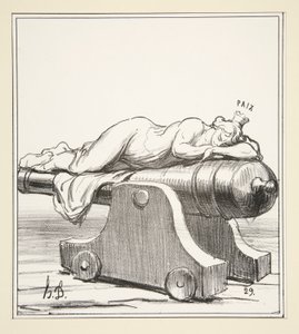 Odnowiony przez Turenne, od Actualites autorstwa Honoré Daumier