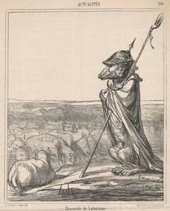 Odnowiona fontanna autorstwa Honoré Daumier