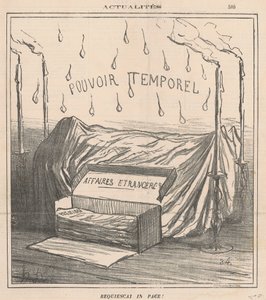 Spoczywaj w pokoju! autorstwa Honoré Daumier