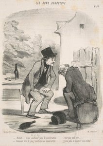 Robercie... nie prowadzisz już rozmowy... autorstwa Honoré Daumier