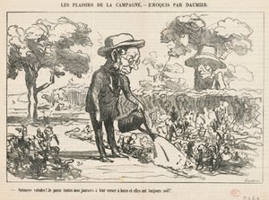 Cholerne sałatki... autorstwa Honoré Daumier