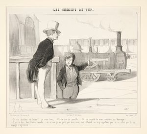 Czy moja maszyna jest dobra? autorstwa Honoré Daumier