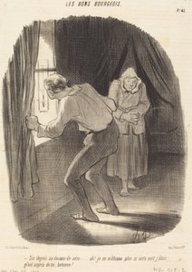 Sześć stopni poniżej zera... autorstwa Honoré Daumier
