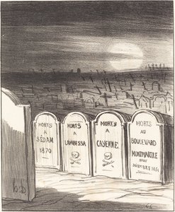 Plac Napoleona autorstwa Honoré Daumier