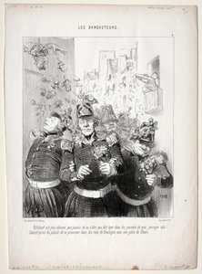 Bankiety, płyta 4: Rifolard czaruje jeszcze bardziej niż kiedykolwiek... autorstwa Honoré Daumier