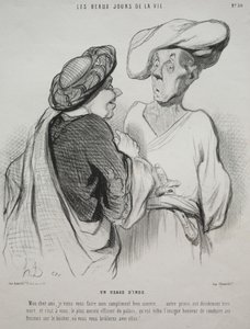 Piękne dni życia, płyta 30: Indyjski zwyczaj autorstwa Honoré Daumier