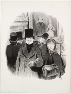 Piękne dni życia, płyta 59: Kiedy portret jest w Salonie autorstwa Honoré Daumier