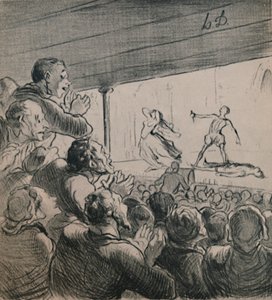 Dramat, ok. 1860, 1946. autorstwa Honoré Daumier