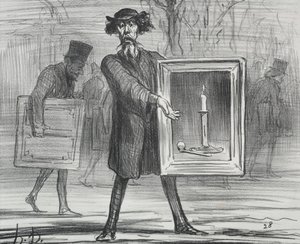 Wystawa z 1859 r. płyta 1: Odmówili tego, ignoranci!, 1859. autorstwa Honoré Daumier