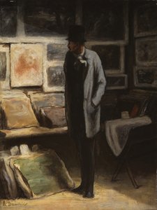 Kolekcjoner druków 185763. autorstwa Honoré Daumier