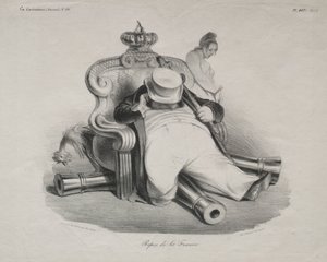 Odpoczynek Francji autorstwa Honoré Daumier