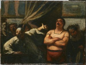 Silny Człowiek autorstwa Honoré Daumier