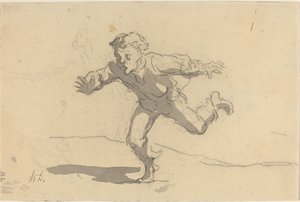 Młody Kurier autorstwa Honoré Daumier