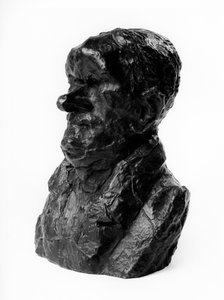 Popiersia mnóstwo karykatury „Celebrites du Juste Milieu” „” Auguste Ganneron (1792-1847), zastępca i przemysłowiec. Nieśmiały.” Rzeźba Honore Daumier (1808-1879) XIX wiek. Inv L 48,4 Wymiary w cm H 18 x L 13 Musee des Beaux Arts, Palais Long autorstwa Honoré Daumier
