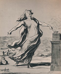 To zabiło to, 1871, 1946 autorstwa Honoré Daumier