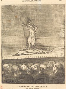 Teatr Bordeaux - gramy tragedię autorstwa Honoré Daumier