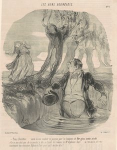 Hej Dorothée... Oto gdzie mnie prowadzono... autorstwa Honoré Daumier