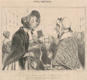 Proszę bardzo, co masz? autorstwa Honoré Daumier