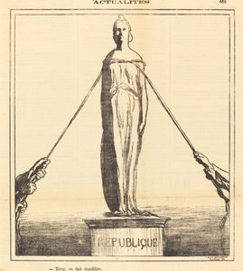 Strzelaj, balansuje autorstwa Honoré Daumier
