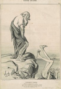 Telemach i Mentor autorstwa Honoré Daumier