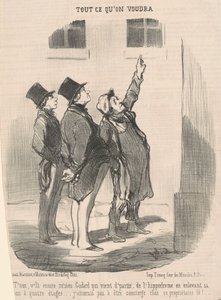Czekaj, znowu, panie Godard... autorstwa Honoré Daumier