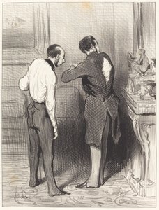 Twoja sukienka mi odpowiada, pożyczam ją... autorstwa Honoré Daumier
