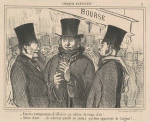 Wszyscy przedsiębiorcy biznesowi to uwielbiają... autorstwa Honoré Daumier