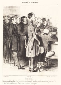 Trzy godziny autorstwa Honoré Daumier